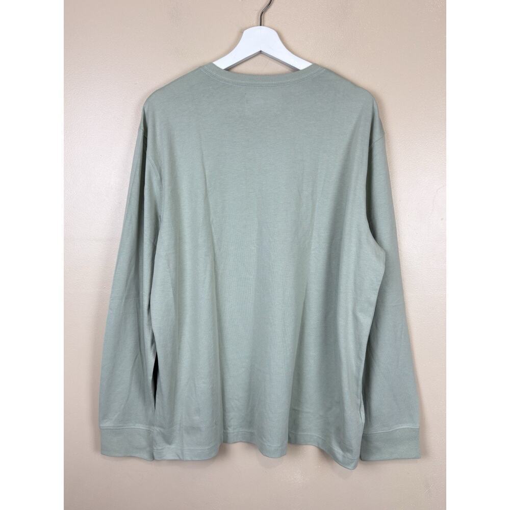 Eddie Bauer Men’s Long Sleeve T-Shirt Green Active Wear Crew Neck Size L NWT - Picture 5 of 11